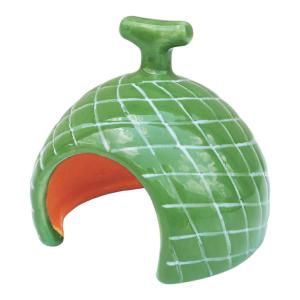 三晃商会 素焼きハウス きのこ ドワーフ ハムスター ハウス 陶器製