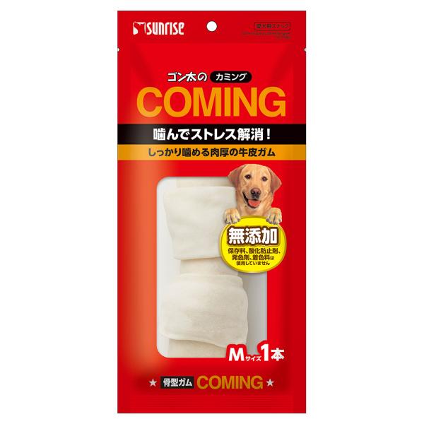ゴン太のカミング　骨型ガム　Ｍサイズ　１本　犬　おやつ　ゴン太　骨型ガム