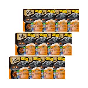 キャットフード シーバ デュオプラス 毛玉ケアセレクション 200g ×12個