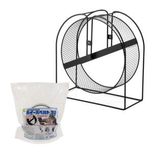 mimiikeページ/お好みの生地でメタルサイレント32/ホイールカバー 2枚組/お好みの生地でホイールカバー、メタルサイレント32 回し車