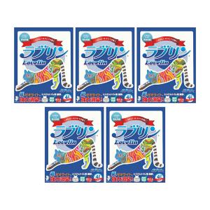 猫砂　ラブリン　４Ｌ×５袋　システムトイレ用　燃やせる