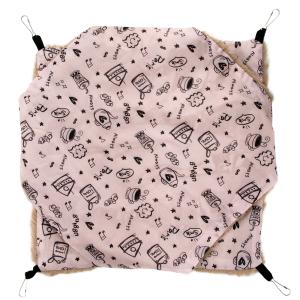 fuu 小動物のテントハンモック Cafe柄 ...の詳細画像1