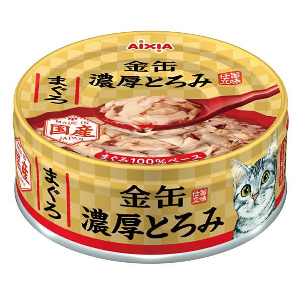 金缶　濃厚とろみ　まぐろ　７０ｇ　猫