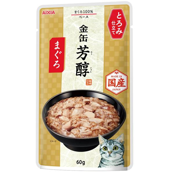 金缶　芳醇　まぐろ　とろみ仕立て　６０ｇ　猫