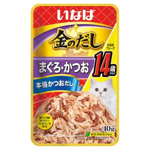 いなば 金のだし 14歳からのまぐろ かつお 40g
