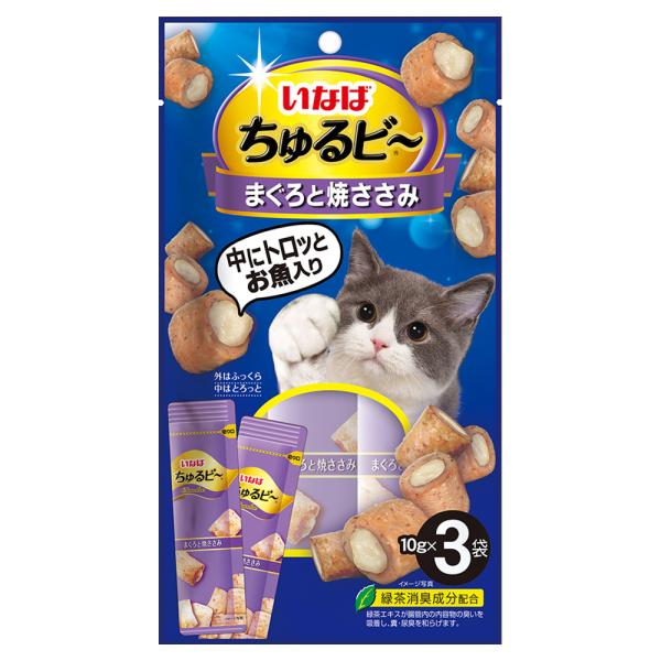 いなば　ちゅるビ〜　まぐろと焼ささみ　１０ｇ×３袋