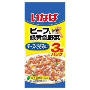いなば ビーフと緑黄色野菜 チーズ・ささみ入り ...の商品画像