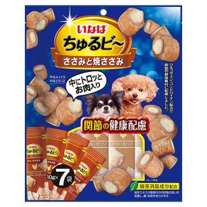 いなば　ちゅるビ〜　ささみと焼ささみ　関節の健康配慮　１０ｇ×７袋