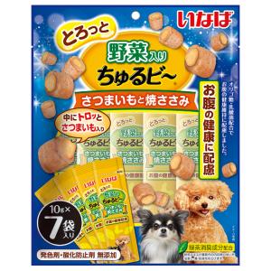 いなば ちゅるビ〜 さつまいもと焼ささみ 10g×7袋の商品画像