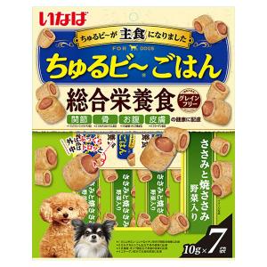 いなば ちゅるビ〜ごはん ささみと焼ささみ 野菜...の商品画像