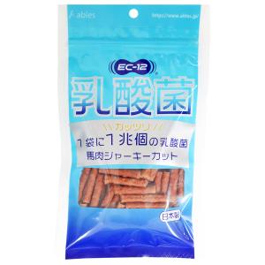 国泰ジャパン　ＥＣ−１２乳酸菌　馬肉ジャーキーカット　７０ｇ｜chanet