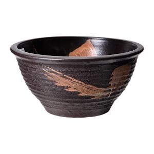 アウトレット品　めだか睡蓮鉢　縁型　ＹＭＤＫ−０１　榛名ＨＡＲＵＮＡ−Ｓ　訳あり