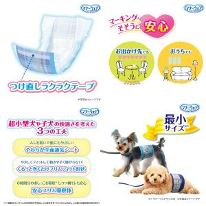 マナーウェア 男の子用 SSSSサイズ 青チェ...の詳細画像2