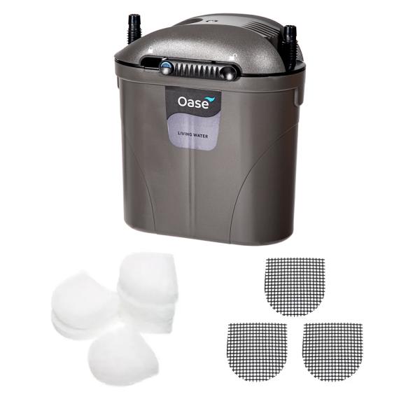 Ｏａｓｅ　外部フィルター　フィルトスマート６０　交換用ろ材付き　３０〜４５ｃｍ水槽　小型水槽　お手入...