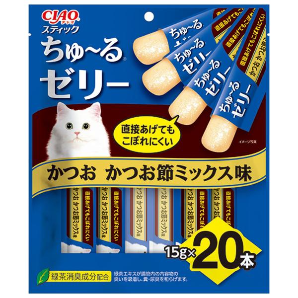 いなば　ＣＩＡＯ　スティック　かつお　かつお節ミックス味　１５ｇ×２０本