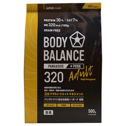 ドッグフード　ボディバランス　３２０　アダルト　ウエイトマネジメント　５００ｇ　犬　フード