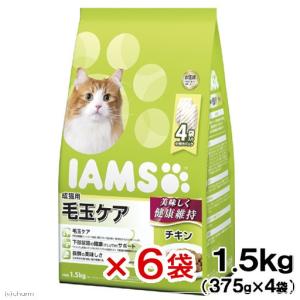 キャットフード　アイムス　成猫用　毛玉ケア　チキン　１．５ｋｇ×６袋