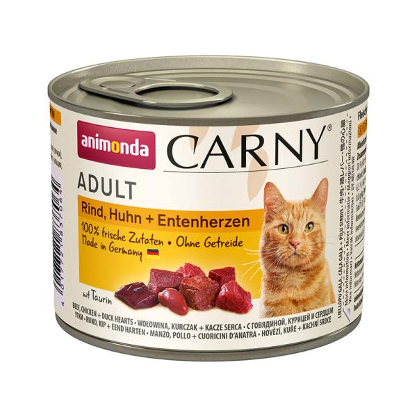 アニモンダ　キャット　カーニー　アダルト　牛・鶏・鴨の心臓　２００ｇ×２　正規品