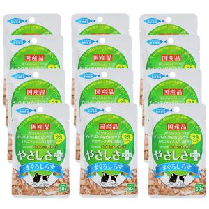 STIサンヨー 食通たまの伝説 やさしさプラスパウチ まぐろしらす 50g 12袋入り