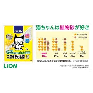 ライオン ニオイをとる砂 7歳以上用 鉱物タイ...の詳細画像4
