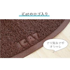 猫砂 iCat 砂取りマット キャットフェイス...の詳細画像4