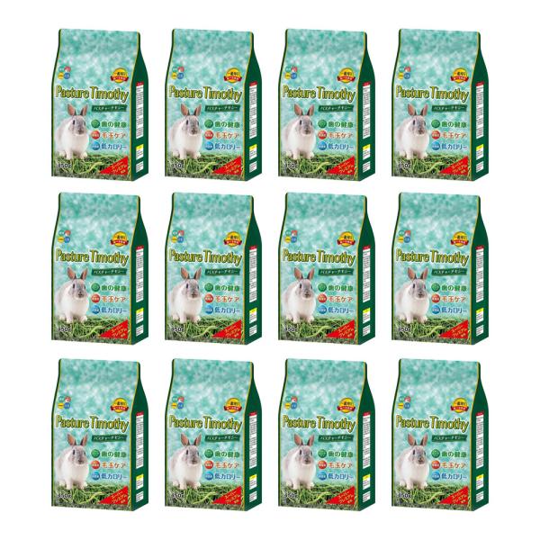 牧草　一番刈り　ハイペット　パスチャーチモシー　４５０ｇ×１２　うさぎ