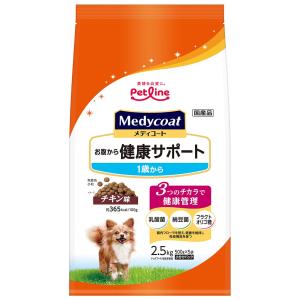 ドッグフード　メディコート　お腹から健康サポート　１歳から　２．５ｋｇ（５００ｇ×５袋）