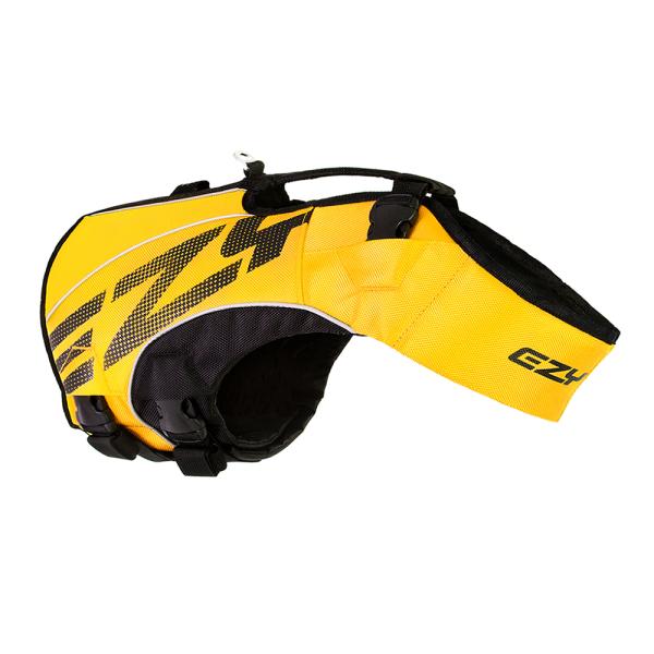 犬　ライフジャケット　イージードッグ　ＤＦＤブースト　Ｓ　イエロー　中型犬用　フローティングジャケッ...