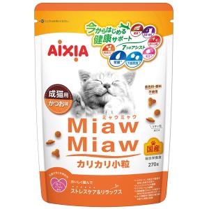 MiawMiaw キャットフード アイシア ミャウミャウ カリカリ小粒 シニア