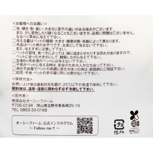 オーシーファーム 馬肉スライス 160g 犬 おやつの詳細画像2