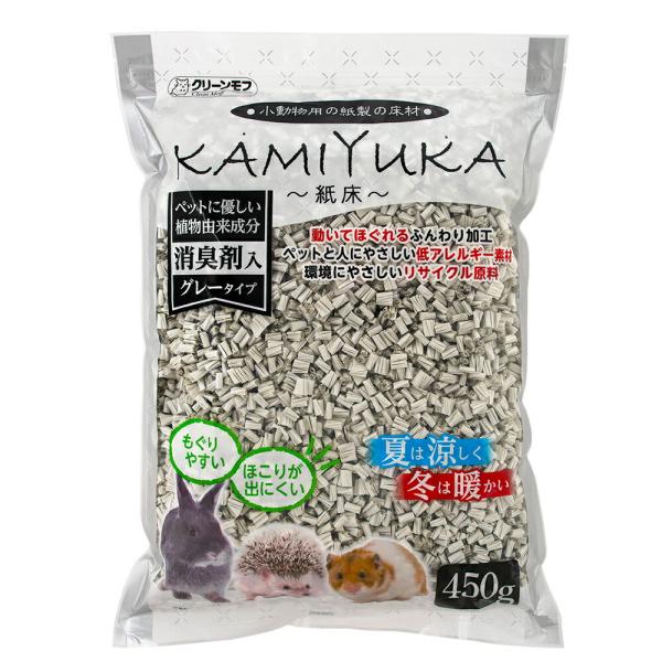 クリーンモフ　ＫＡＭＩＹＵＫＡ〜紙床〜　消臭剤入り　４５０ｇ