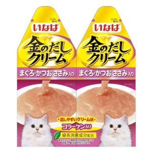 金のだし いなば 金のだしクリーム まぐろ・かつお ささみ入り 60g
