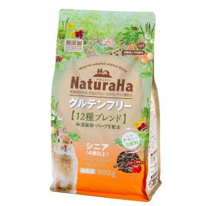 マルカン　ナチュラハ　グルテンフリー　１２種ブレンド　ラビット　シニア　９００ｇ｜chanet