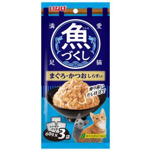 わがまま猫 いなば まぐろ ささみ入り 140g×3缶 : Animaux
