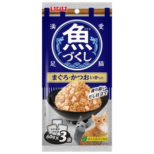 いなば 魚づくし まぐろ・かつお いか入り 60...の商品画像