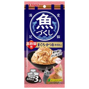 いなば 魚八 かつお節入り 高齢猫用 ( 160g×3缶入 )/ イナバ : ペット