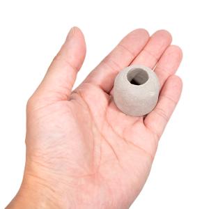 水草用穴あきゼオライトリング グレー 15個入...の詳細画像2