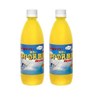 たまやメダカ　たまやの黄色い乳酸菌　５００ｍｌ　×２本　ビタミン入り　めだか　針子　日照不足　餌　エサ　ＰＳＢ　液体フード　水質調整　メダカの餌