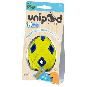 プラッツ　ｕｎｉｐｏｄ　ユニポッド　エッグ　イエロー　犬用おもちゃ　知育トーイ