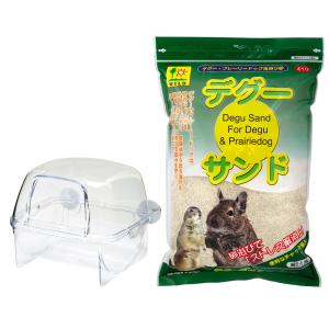 GEX（ジェックス） ハーモニーバス＆トイレ デグー ハリネズミ 小動物