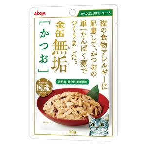 アイシア　金缶無垢　かつお　５０ｇ×１２袋