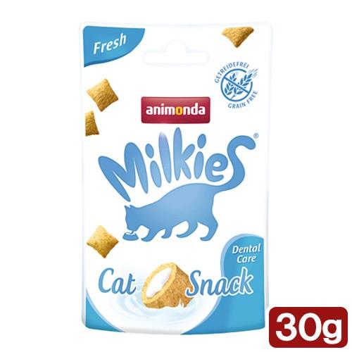 アニモンダ　猫用　ミルキース　クランキービッツ　フレッシュ　デンタルケア　３０ｇ