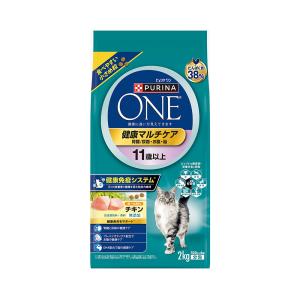ピュリナワン キャット ドライ 健康マルチケア 11歳以上 チキン ( 2kg