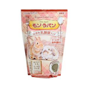 ニチドウ　モンラパン　８５０ｇ　うさぎ　フード　餌　ペレット｜chanet