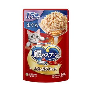 ボール売り　銀のスプーンパウチ　１５歳頃から　まぐろ　６０ｇ×１６袋