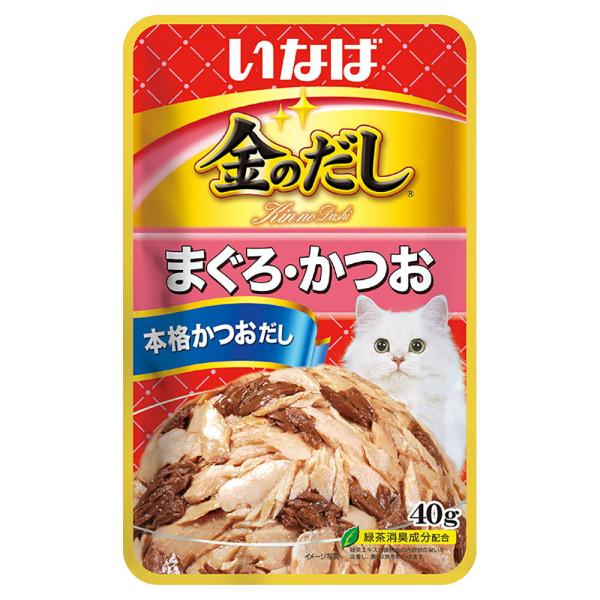 いなば　金のだし　パウチ　まぐろ・かつお　４０ｇ×１６
