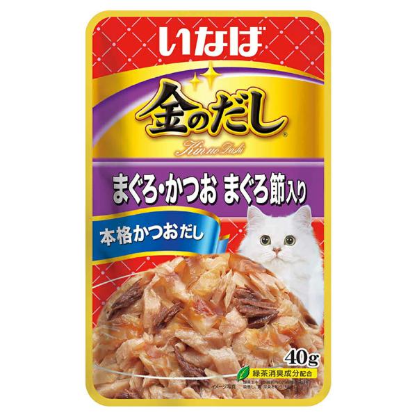 いなば　金のだし　まぐろ・かつお　まぐろ節入り　４０ｇ×１６