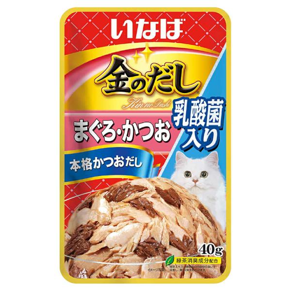 いなば　金のだし　乳酸菌入り　まぐろ・かつお　４０ｇ×１６