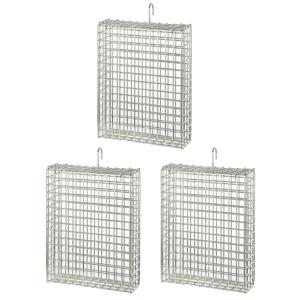 Leaf Corp ビカクシダ ステンレスバスケット 2個 : チャーム charm