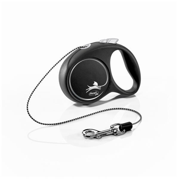 フレキシリード　ブラックデザイン　コード　３ｍ　ＸＳ　ブラック　犬　リード　伸縮リード